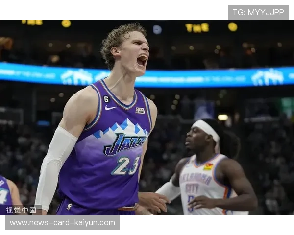马尔卡宁连续外线命中，爵士远投彻底打开